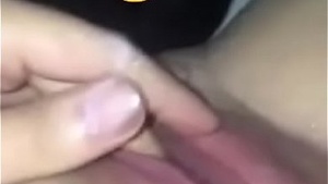 Teen girl Fingering horny pussy