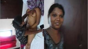 Tamil girl indulges in steamy video