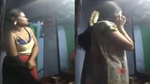 Tamil village girl teaches Salem village girl how to play chess in video