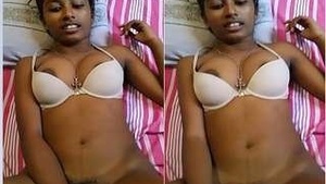 Beautiful Tamil girl captured by her lover on camera