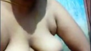 Bhabi's sensual self-pleasure video with fingers