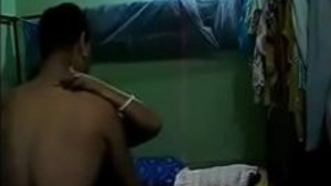 Desi wife gets wild with her husband's business partner in this hardcore video