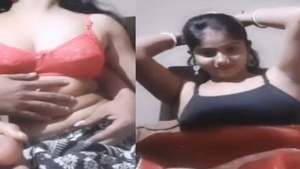 Indian wife gives a live webcam blowjob