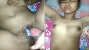 Young Indian girl gets pounded and covered in cum in HD video