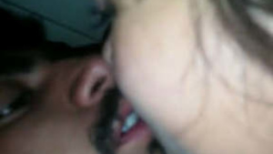 Loud and intense moaning during rough sex