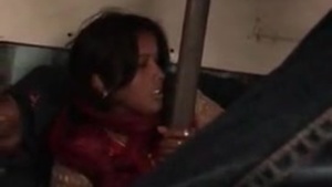 Indian wife gets fucked on the train by a stranger