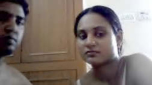Indian bhabhi and husband go nude on webcam