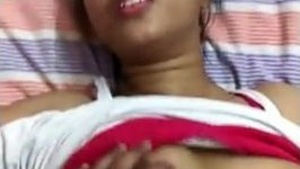 Petite boobs and sexy desi teen in steamy video