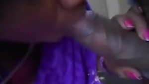 Tamil mature gives her son a sensual blowjob