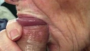 Grandma gets pounded in all directions by a young stud