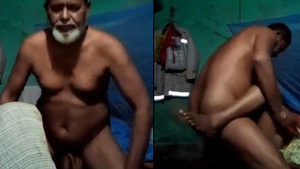 Bangladeshi uncle has rough sex with maid
