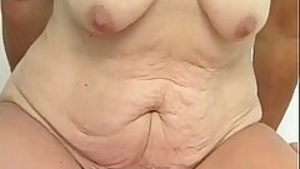 Hairy granny's pussy gets the attention it deserves in this video