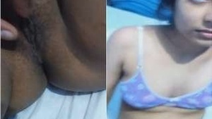 Watch a stunning Indian girl flaunt her vagina in this steamy video