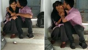 Odia couple indulges in steamy kissing in bed