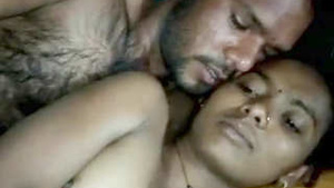 Malaysian Tamil wife gives a blowjob to her husband