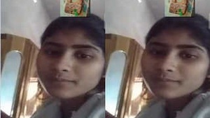 Village girl flaunts her body on video chat