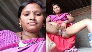 Horny wife records video of her wet pussy for lover