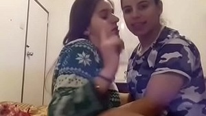 Two Indian women indulge in hands-free lesbian pleasure