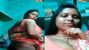 Busty Desi wife flaunts her voluptuous curves in exclusive video