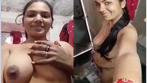 Horny bhabhi records exclusive nude video for fans