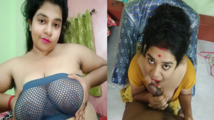 Desi bhabhi's boobs get pressed by lover in exclusive video