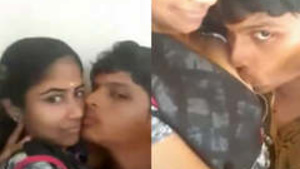 Tamil couple's steamy kissing and boob worshipping video leaked