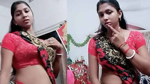Chubby housewife bhabhi princess Rakhis belly button dance