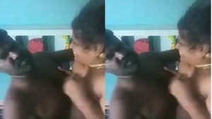 Amateur Tamil couple gets caught in the act of passion