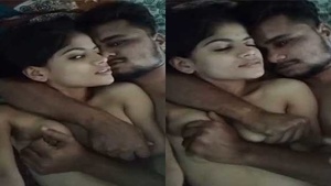 Bangla village sex with sexy boobs and village girl