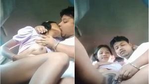 Horny couple indulges in car sex and romance