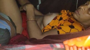 Village aunty and nephew have passionate sex in bangla chudai video
