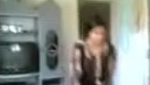 Desi aunty's bedroom romp captured on video