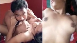 Desi couple engages in passionate missionary sex on camera