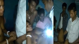 Bangla group video of roommates having sex with a prostitute