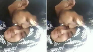 Indian girlfriend performs oral sex on her partner