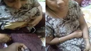 Exclusive video of Desi Telugu Bhbhai Boos masturbating with hands
