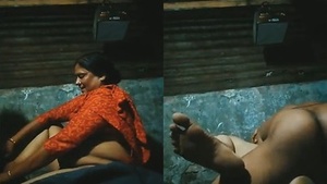 Bengali bhabhi from slums gets naughty with a local client in a hardcore video