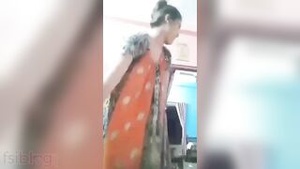 Bangladeshi bhabhi Desi Budi pleasures herself in a solo masturbation video