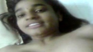 Tamil babe with big boobs talks dirty in Hindi
