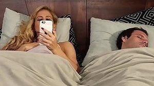 A cheating woman encounters a well-endowed man on social media