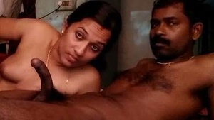 Malayali aunt gives a blowjob and deepthroats in HD video