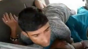 Desi girl pays off her debt with a car ride fucking