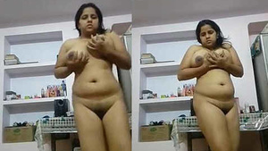 Naughty Indian wife takes selfies while pleasuring herself