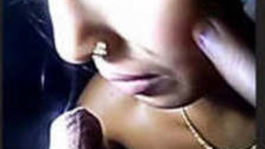 Watch a hot Indian bhabhi give a blowjob in this video