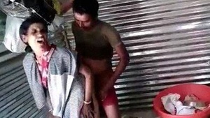 First time home video of Indian couple having sex