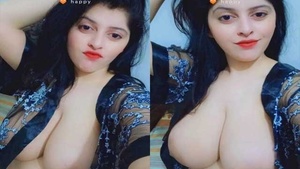 Watch a busty girl in action