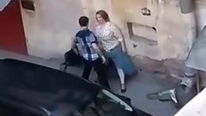 Hidden camera captures public sex session