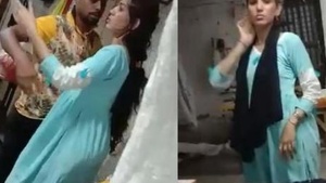 Desi lover gets caught in the act of sexual intercourse