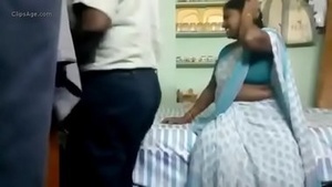 Tamil aunty's steamy sex with her husband in Indian xxx video