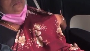 Desi Aunty Marged gets naughty in the car